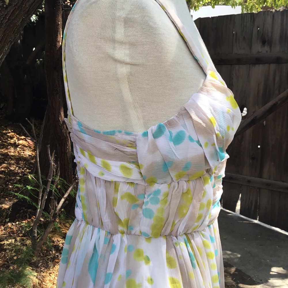 Mid calf water color print dress W118 Walter Baker - Picture 7 of 8